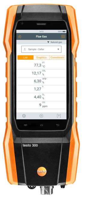 testo 300 - 煙氣分析儀通用型基礎(chǔ)款