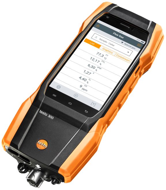 testo 300 LL - 長壽命煙氣分析儀基礎(chǔ)款2（二組分）