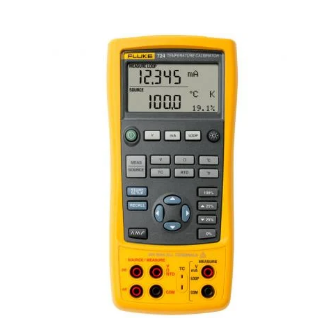 Fluke 724 溫度校準器