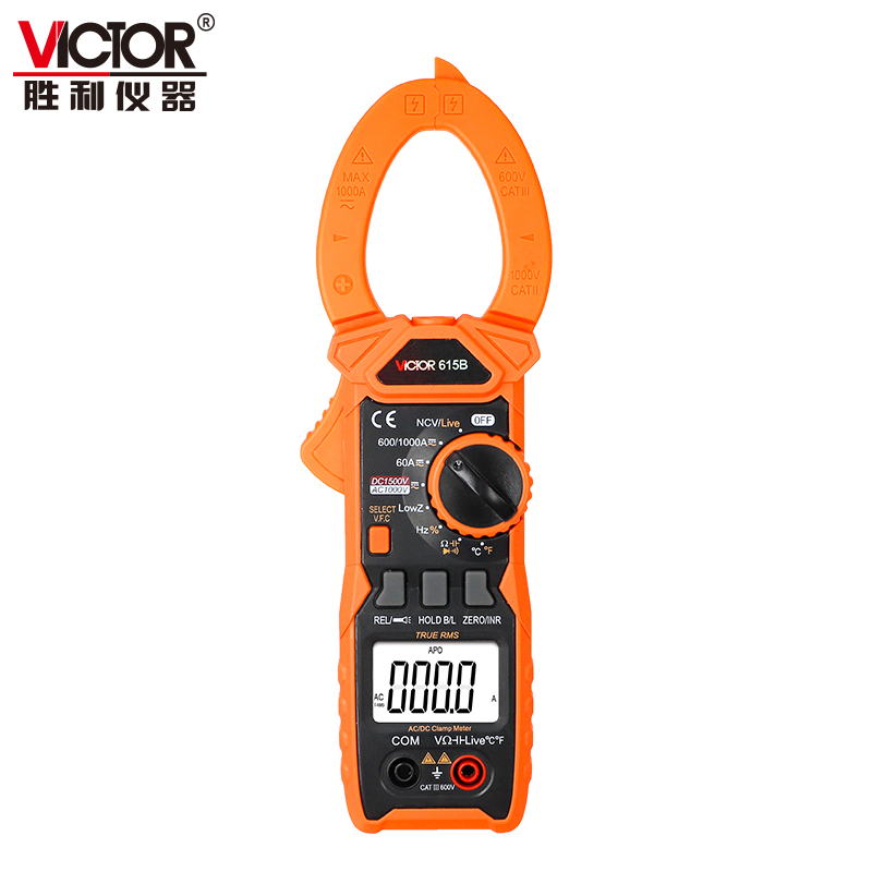 VICTOR 615B 1500V鉗形表