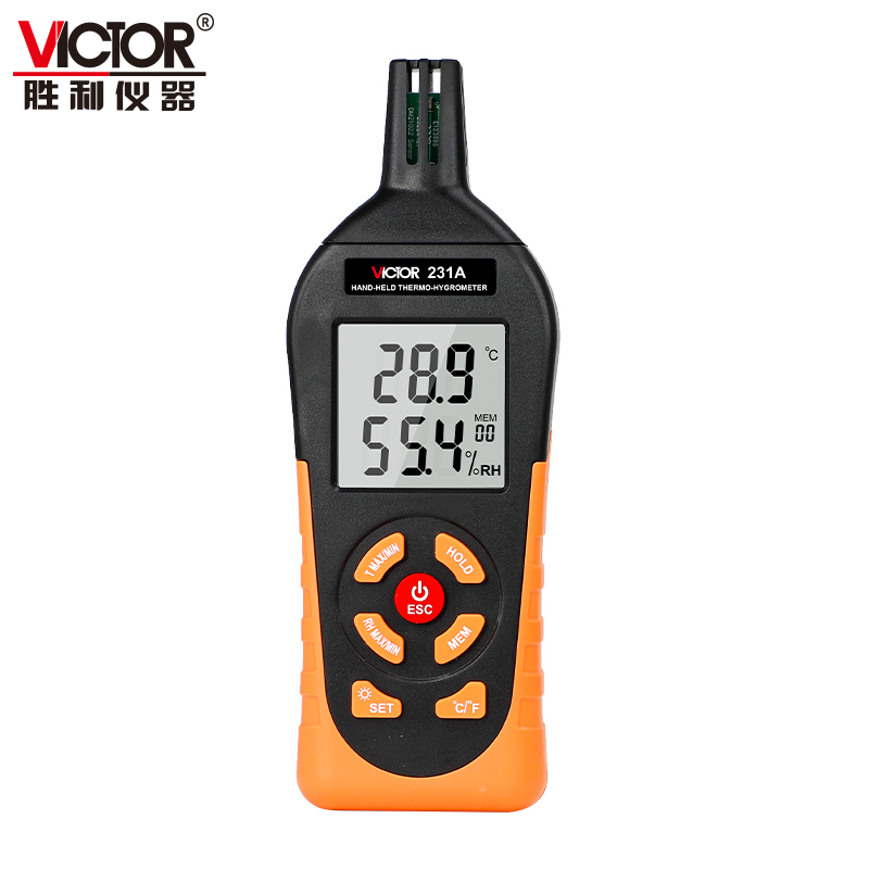 VICTOR 231A工業溫濕度計（帶藍牙）