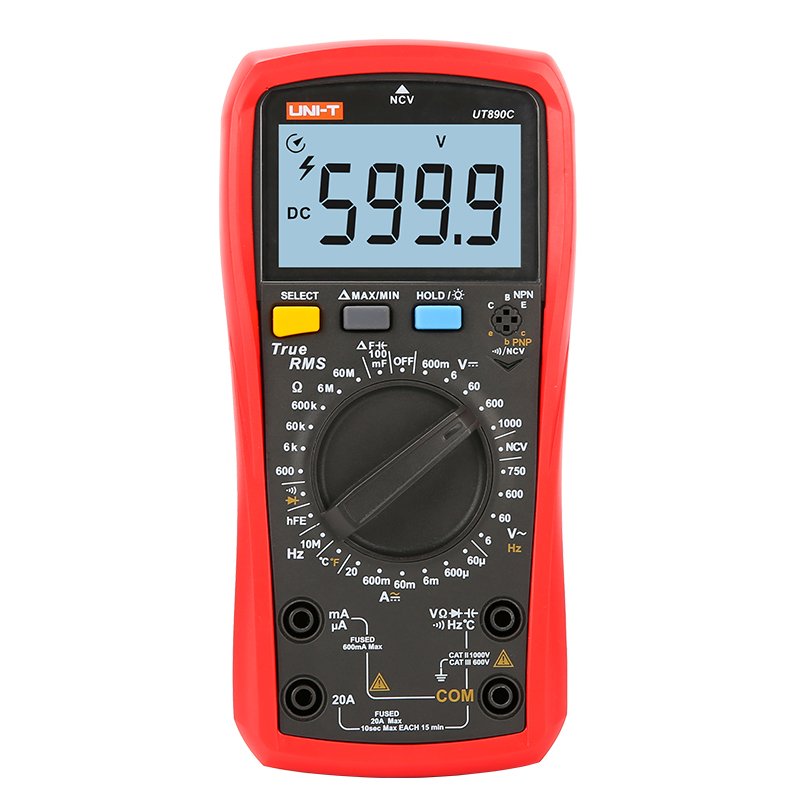 優利德 UT890C|UT890C+數字萬用表