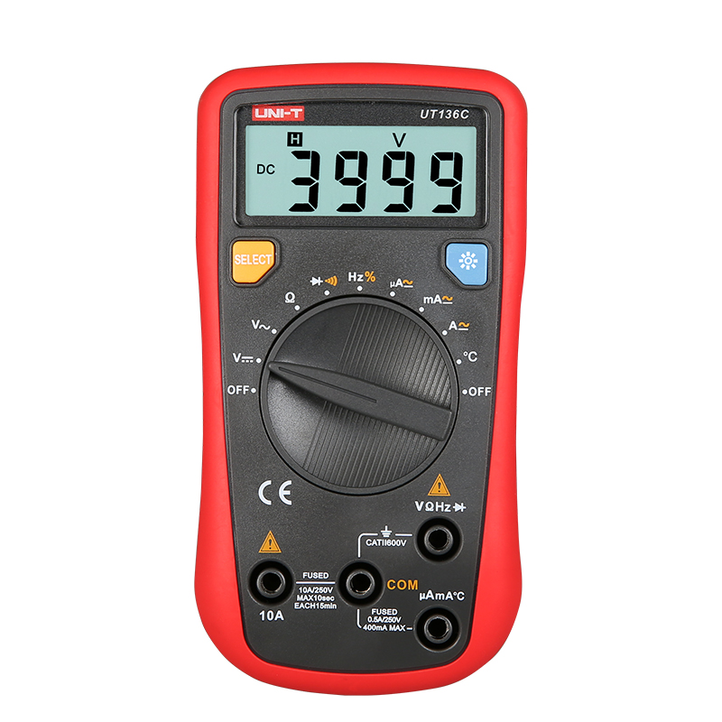 優利德 UT136C|UT136D掌上型自動量程數字萬用表