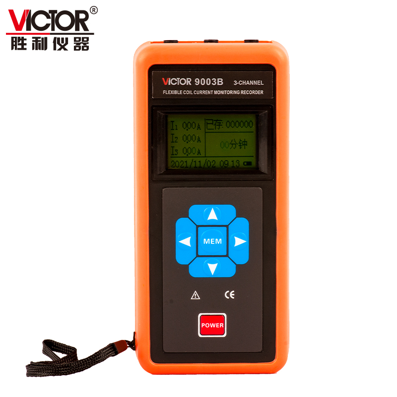 VICTOR 9003B三通道柔性線圈電流監控記錄儀