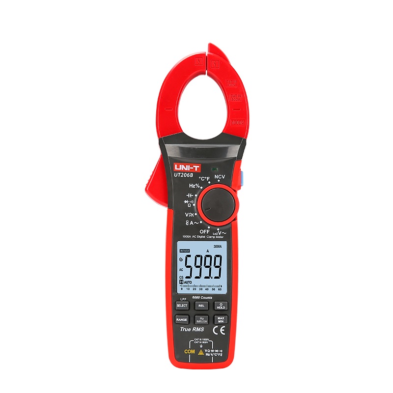 優(yōu)利德 UT206B 1000A 真有效值數(shù)字鉗形表