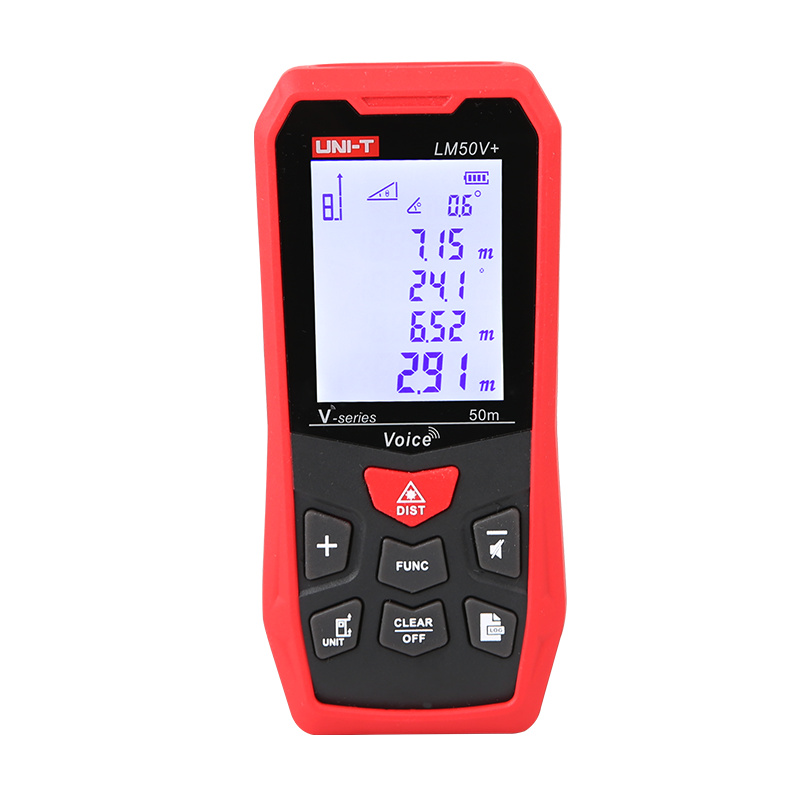 優利德 LM70V+|LM50V語音款激光測距儀