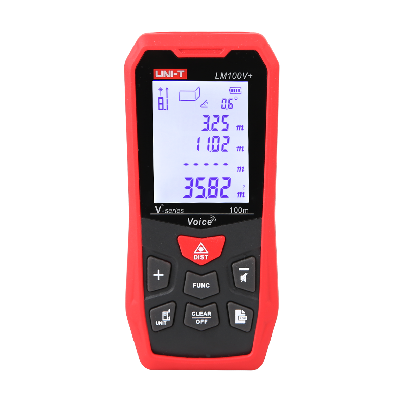 優利德 LM100V+|LM120V語音款激光測距儀