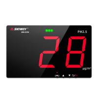 深達威PM2.5檢測儀室內家用空氣質量激光傳感器工地專業壁掛式