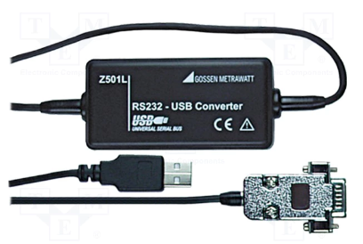 RS 232 – USB ADAPTER CABLE測試配件: 適配器